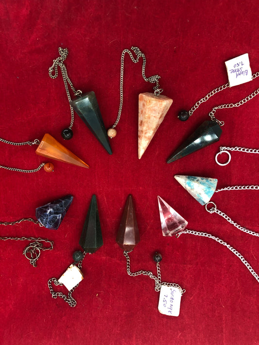 Pendulums Beautiful Stone - YOU PICK