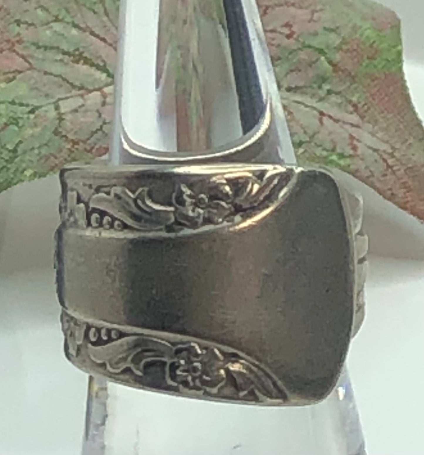 Silver Spoon Ring Vintage