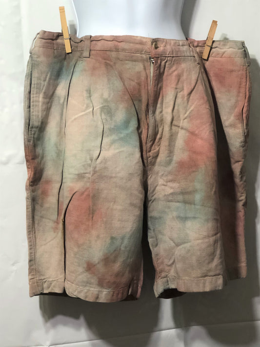 Upcycled Shorts - Silk Works Savane - Size 38