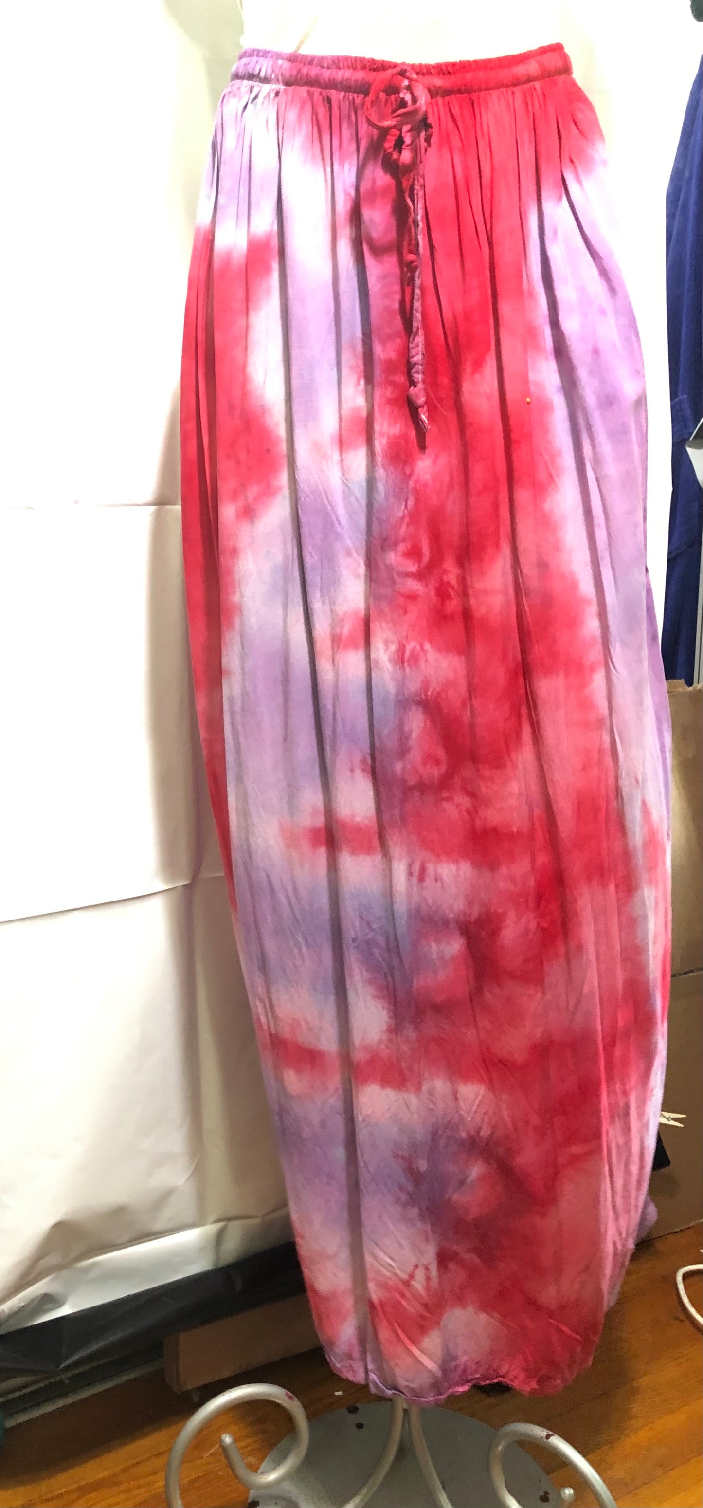 Skirt or Dress - Tie Dyed 100% Rayon