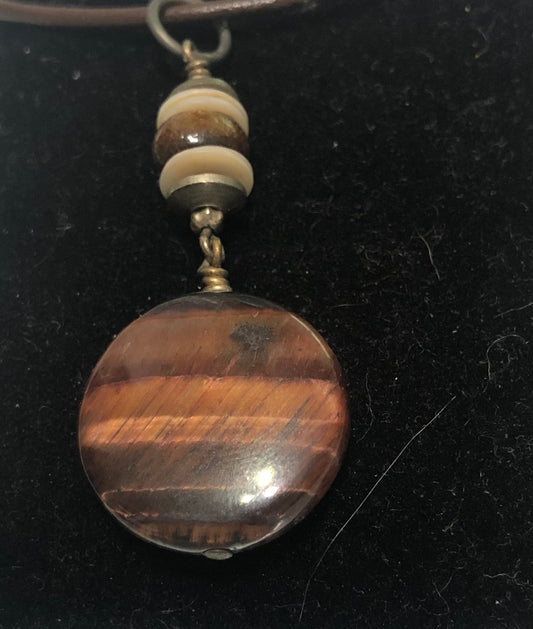 Tiger's Eye Necklace - 20"