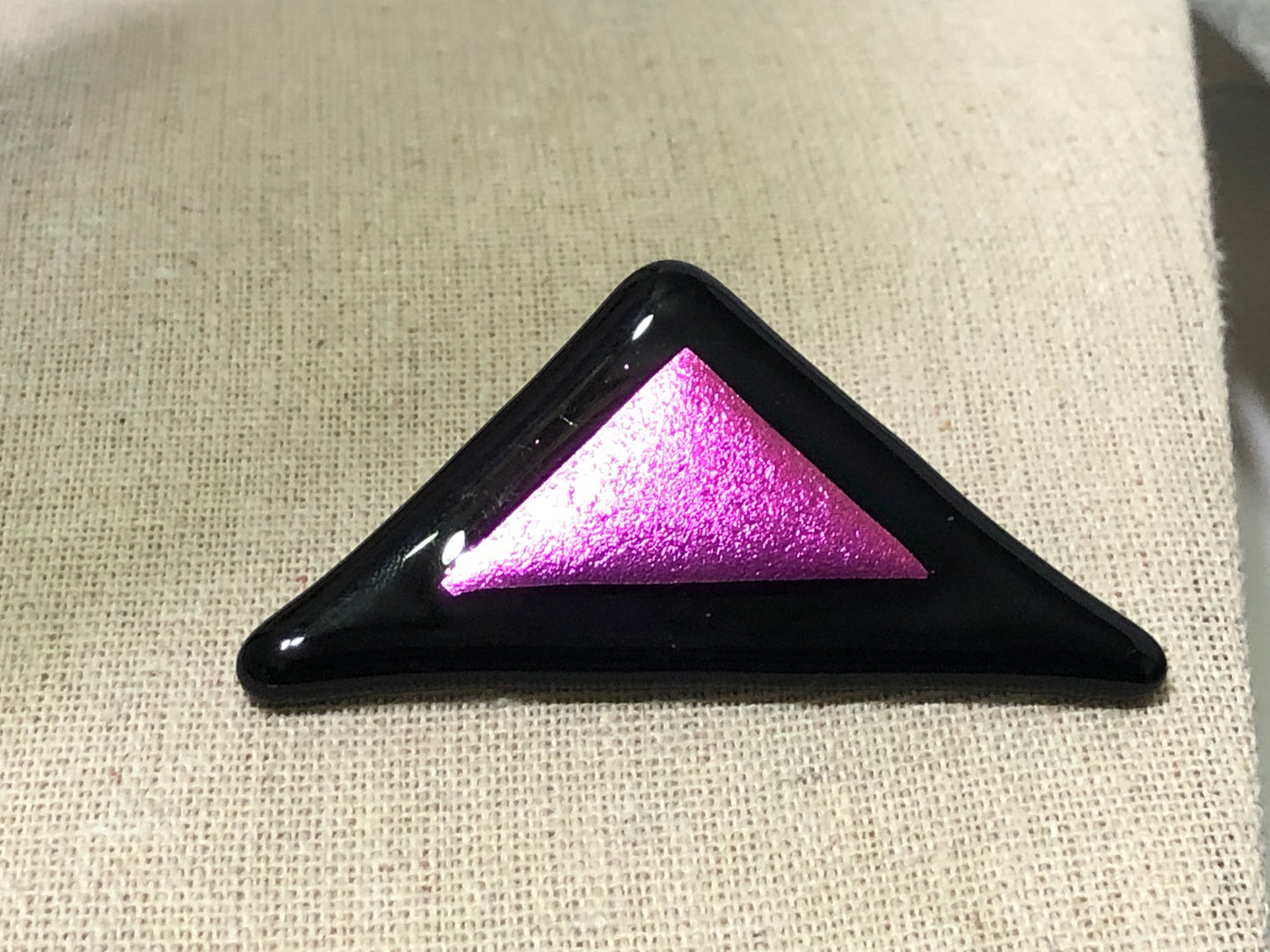 Pink Triangle Refrigerator Magnet