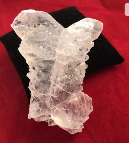 Quartz Cluster Crystal Mineral Nude Woman’s Torso/Goddess